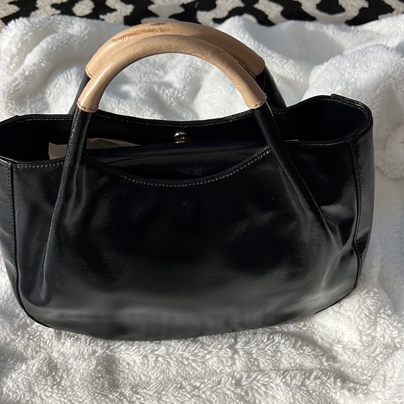 Kate Spade Black and Tan purse. Super cute. - Picture 6 of 14